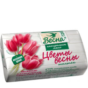 Цветы Весны Тюльпаны 90 гр мыло