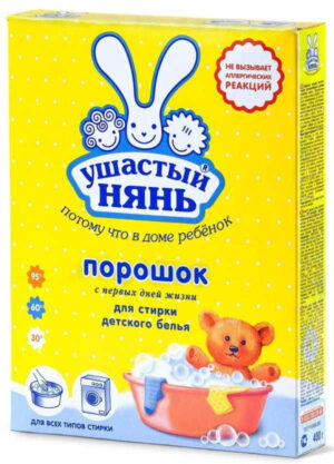 Ушастый нянь стиральный порошок 400г