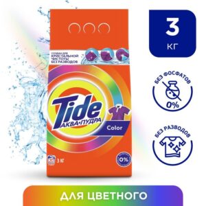 Тайд Автомат Колор   стиральный порошок 3  кг