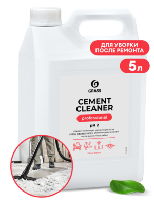 Grass Грасс Цемент Клинер для очистки после ремонта 5 л