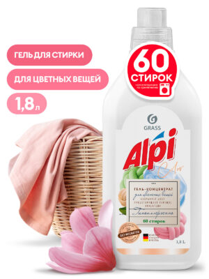 Grass Грасс АЛПИ Гель-концентрат для цветных вещей 1,8 л