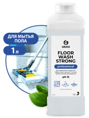 Grass Грасс Флор Вош стронг Щелочное средство для мытья пола 1 л