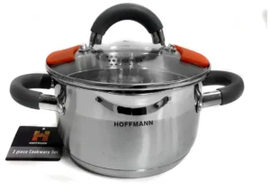 Кастрюля нержавеющая сталь 1.9  Hoffman